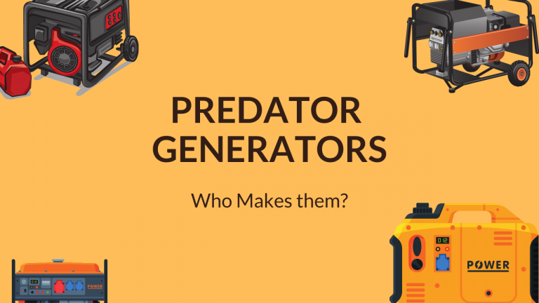 Where Are Predator Generators Made? Best Models to Buy
