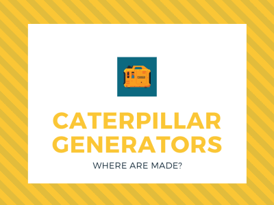 Where Are Caterpillar Generators Made