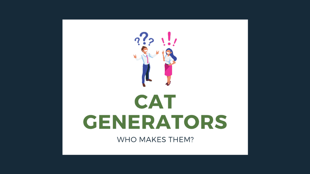 Where Are Cat Generators Made