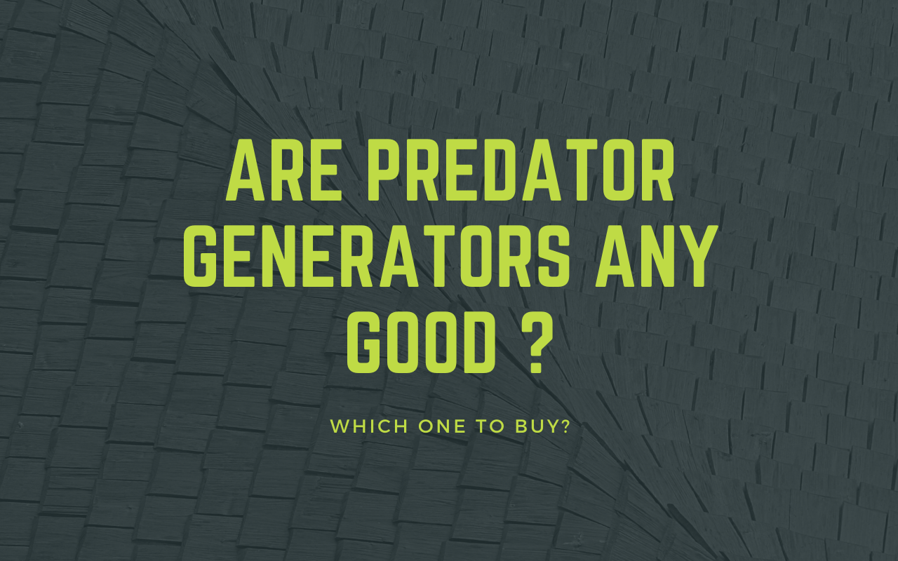 Are Predator Generators Any Good