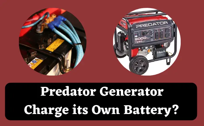 Does the Predator Generator 9000 Charge its Own Battery