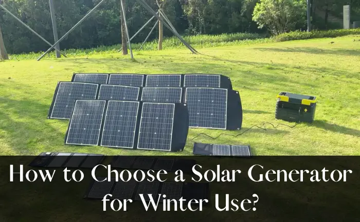 Do Solar Generators Work In Winter?