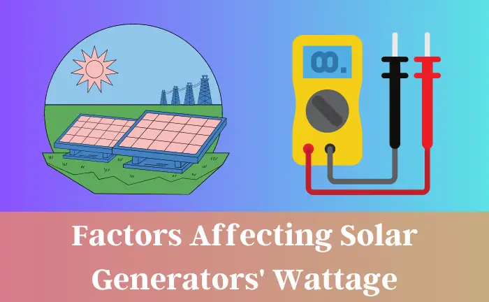 How Many Watts Do I Need For A Solar Generator?