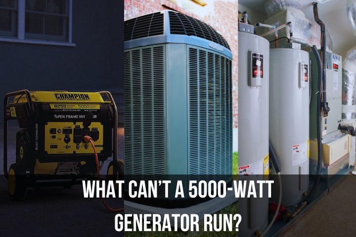 What Can I Run With a 5000 Watt Generator?