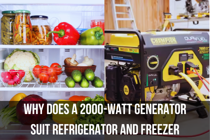 What Size Generator to Run Refrigerator and Freezer?